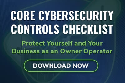 Core Cybersecurity Controls Checklist