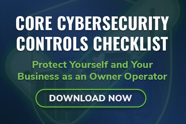 Core Cybersecurity Controls Checklist