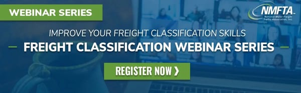 2025 Freight Classification Series 1