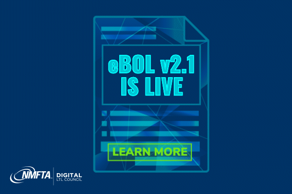 eBOL v2.1 API Standard is Live