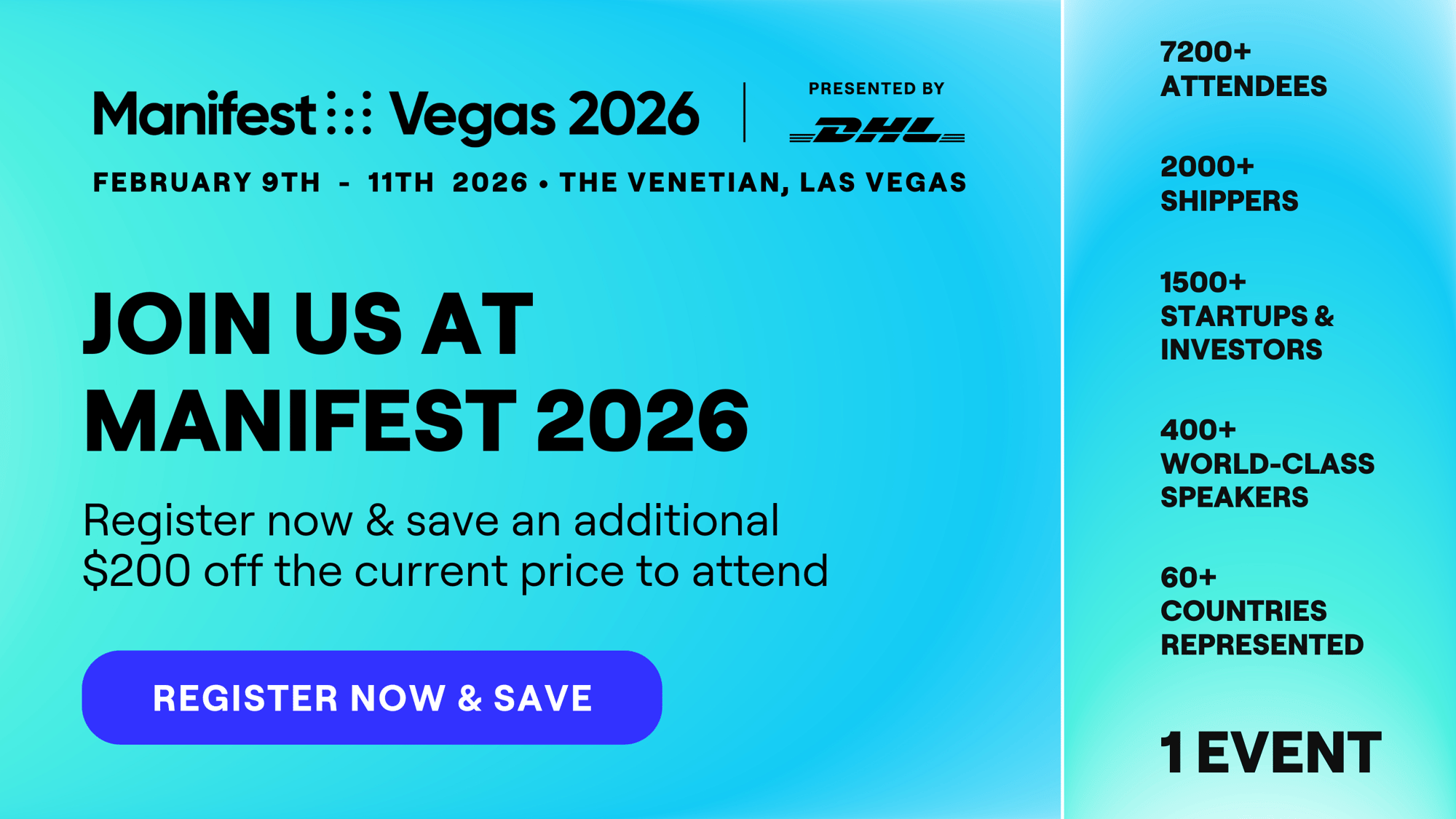 Join Us at Manifest 2026