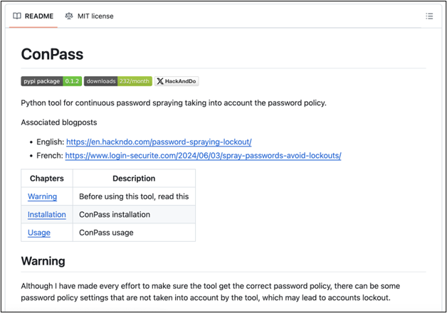 Threat actors utilizing the password spraying vector