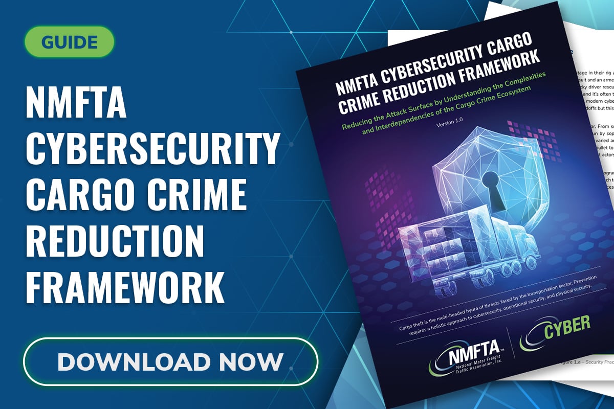 Cybersecurity Cargo Crime Reduction Framework