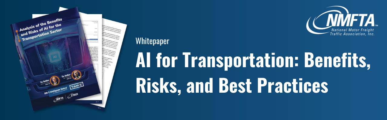 AI for Transportation Benefits, Risks, and Best Practices